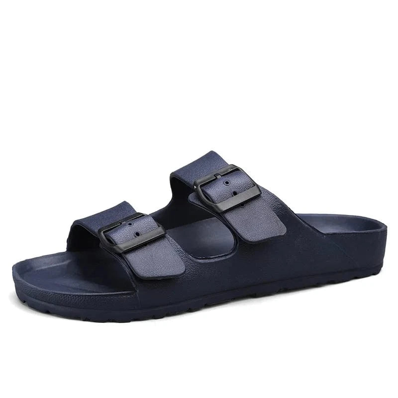 Chaussons Sandales pour Homme Bleu marine / 38
