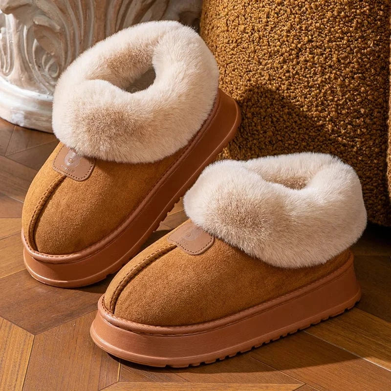 Chaussons Très Chauds Bottines pour Femme