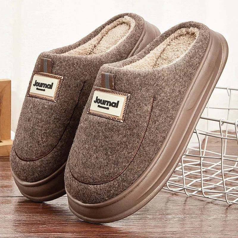 Pantoufles Modernes pour Homme Marron clair / 40-41