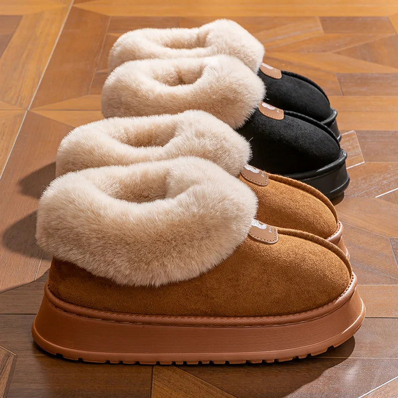 Chaussons Chauds Femme