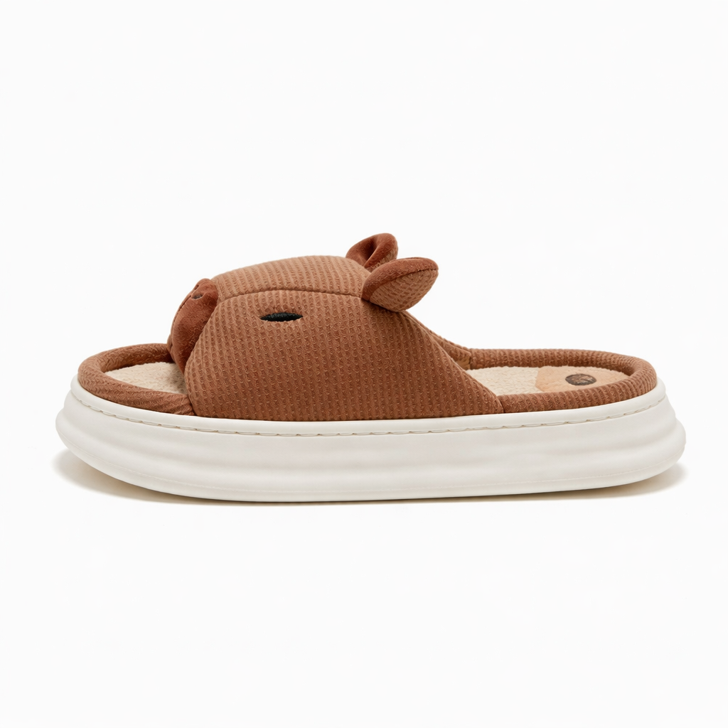 Claquettes Confortables Capybara Femme