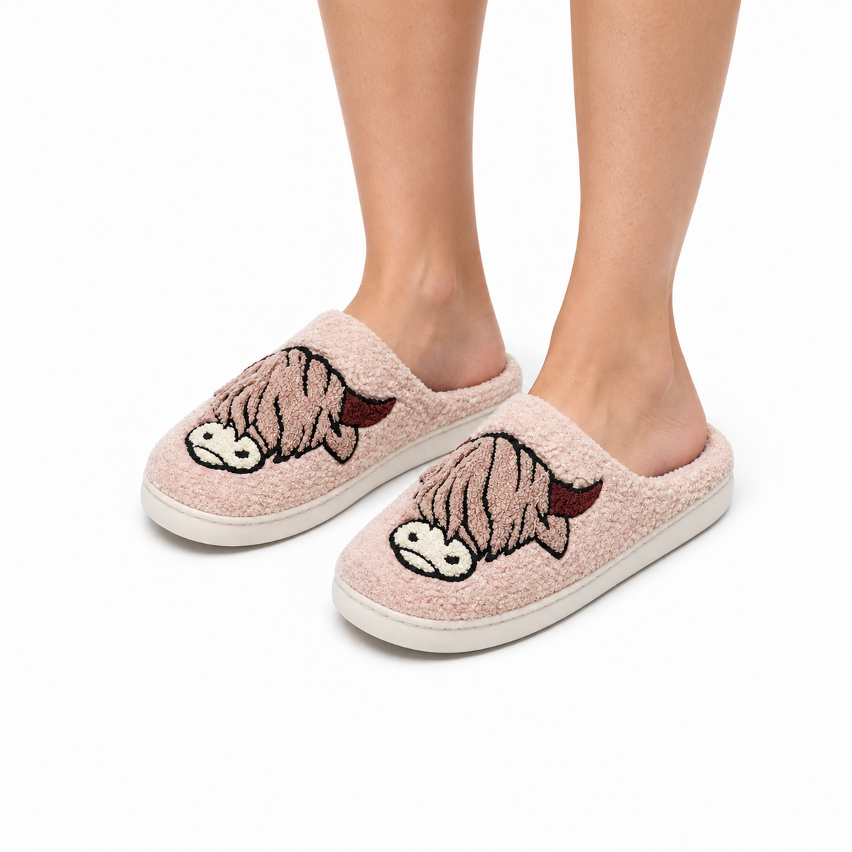 Chaussons Moumoute Vache Highland