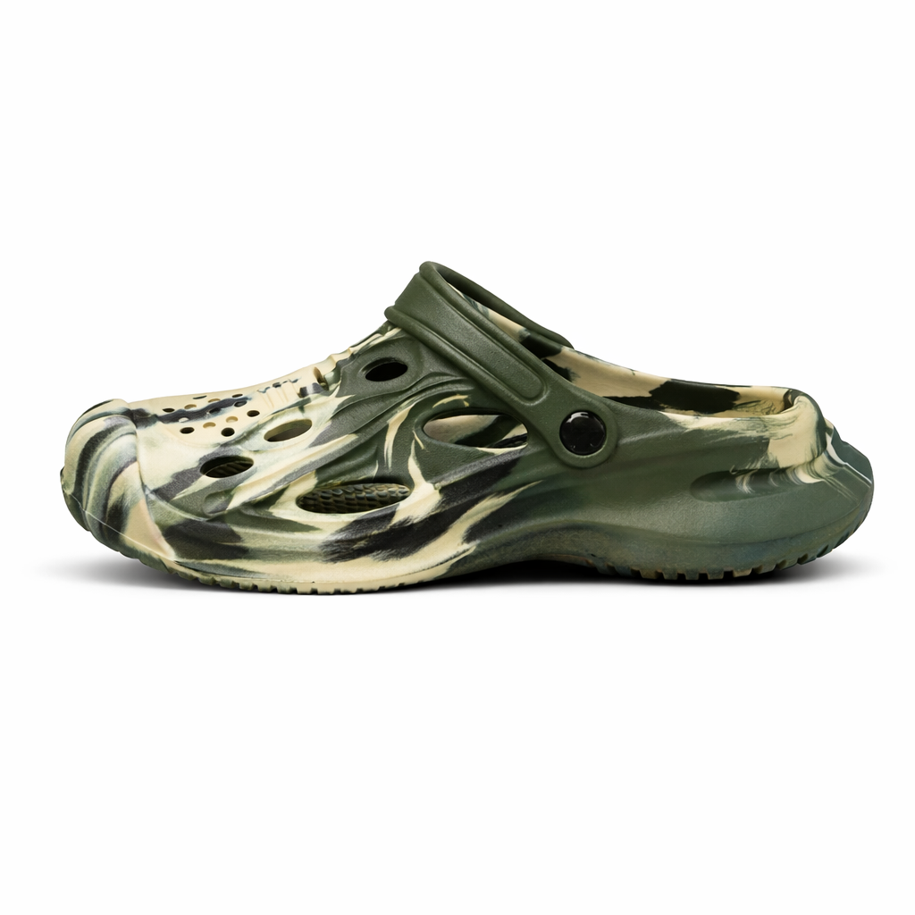 Chaussons Sabots pour Homme Bicolore