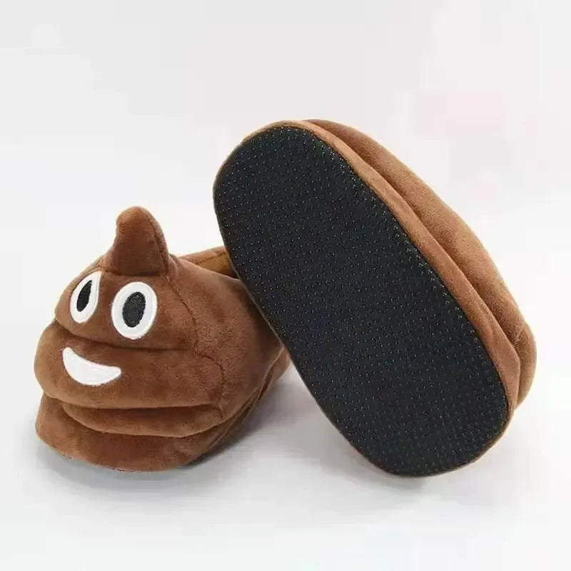 Chaussons Emoji Crotte