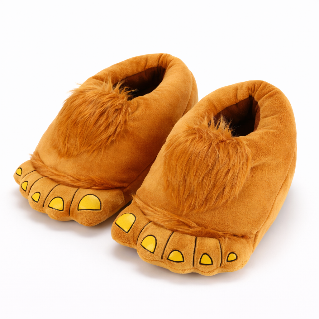 Chaussons Homme Rigolos Forme Pieds
