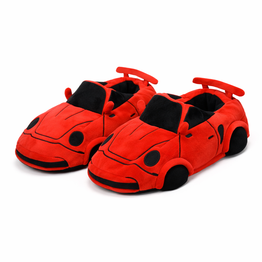Chaussons Rigolos pour Hommes Voiture GT