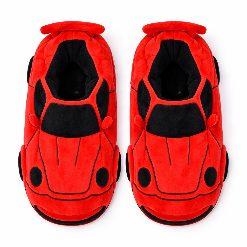 Chaussons Rigolos pour Hommes Voiture GT