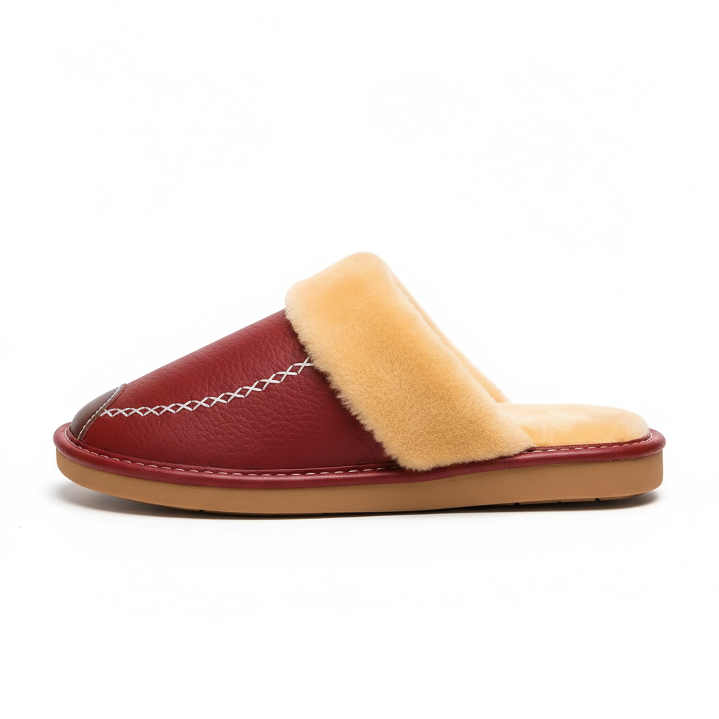 Chaussons Homme avec Fourrure