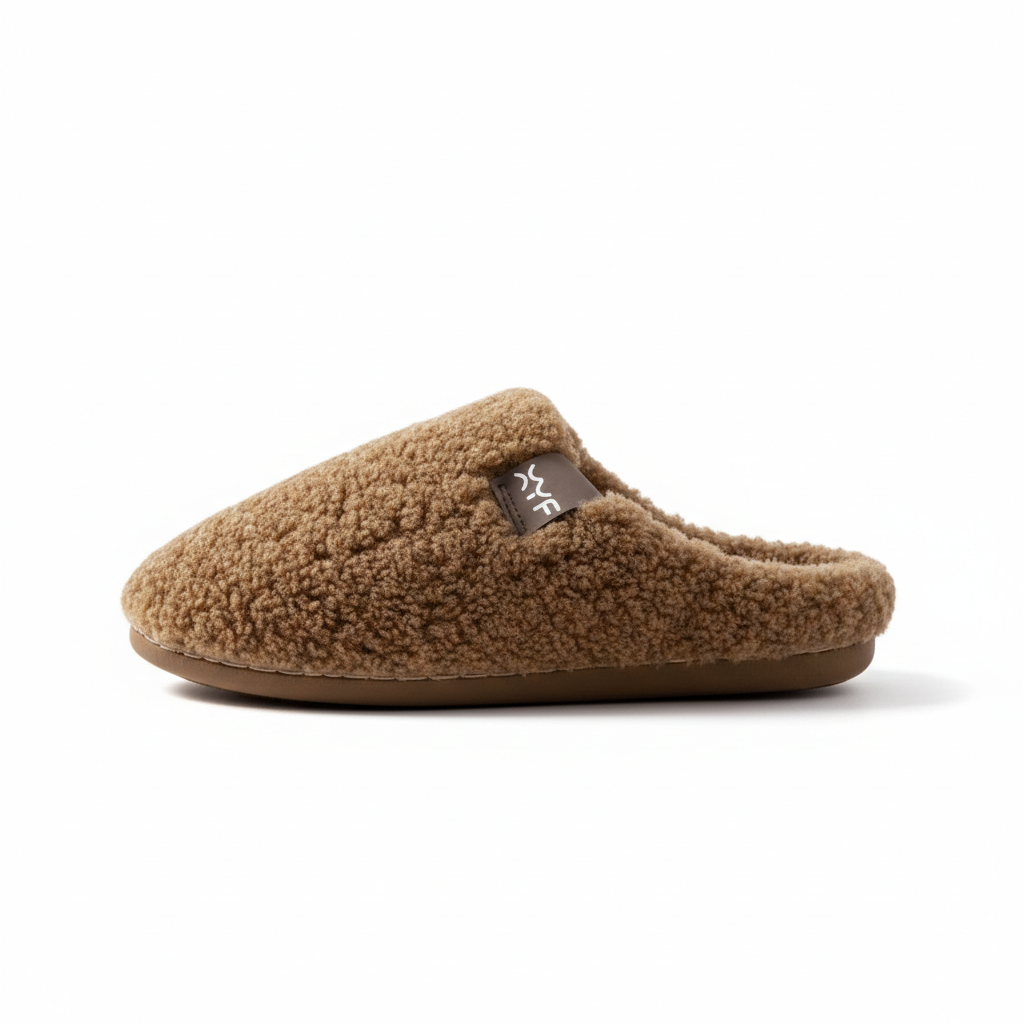 Chaussons Mules Fourrure Homme