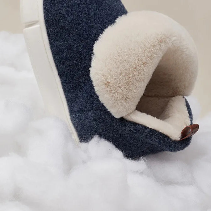 Chaussons Hauts Fourrure Homme