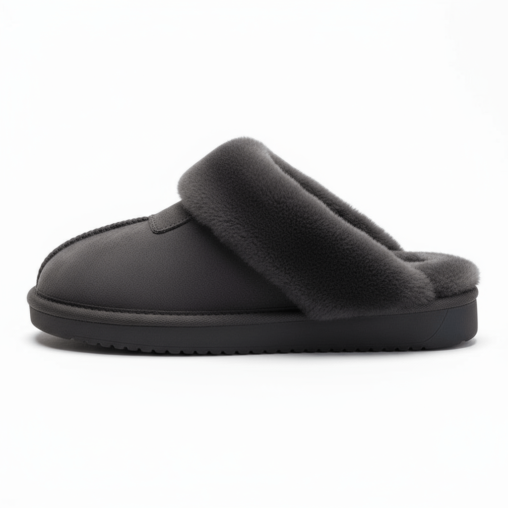 Chaussons Mules pour Homme Mouton Retourné