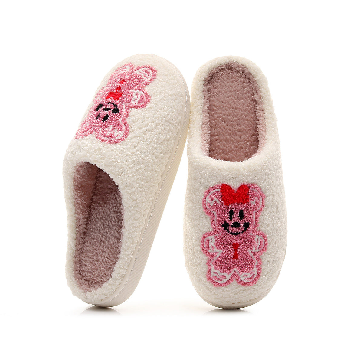 Chaussons de Noël Souris en Pain d'Épices Bochausson
