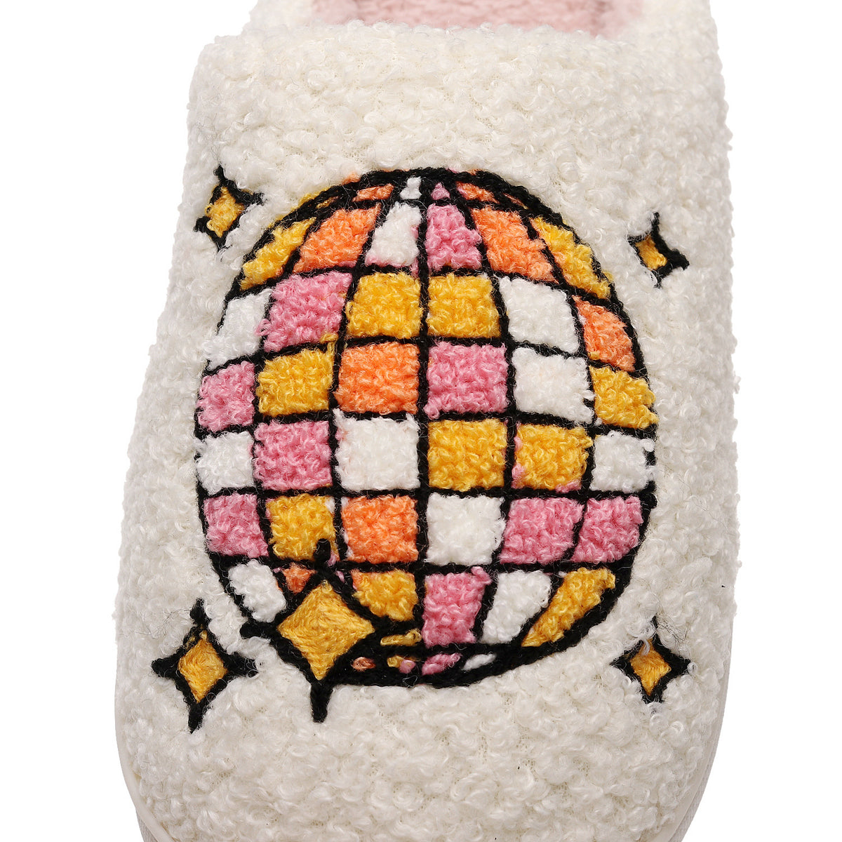 Chaussons Moumoute Boule Disco Bochausson