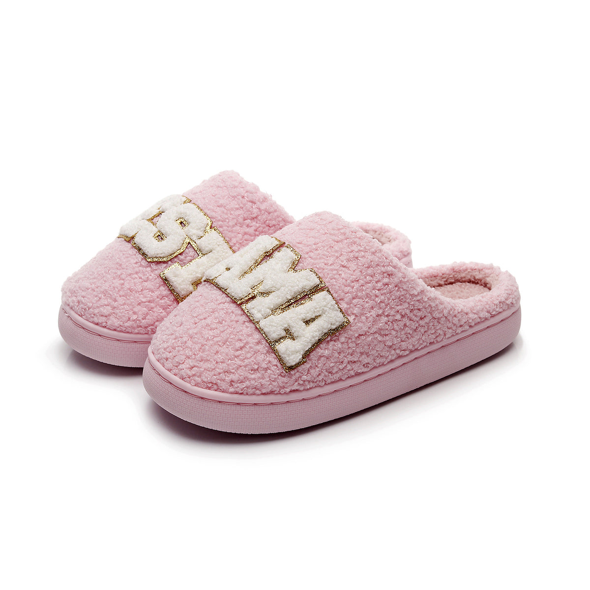 Chaussons Moumoute Lettres Dorées Bochausson