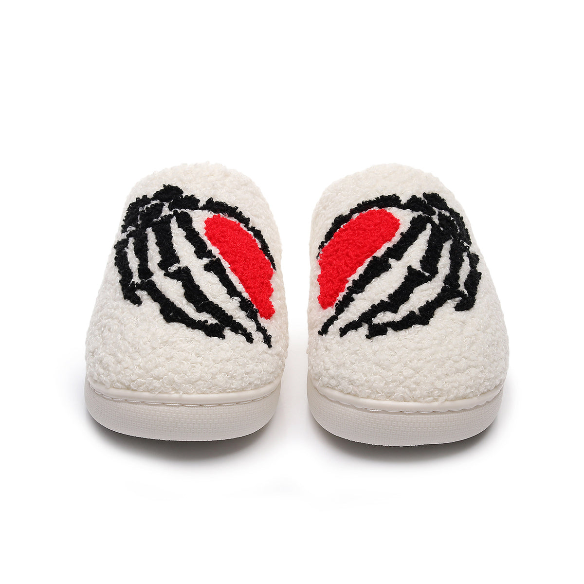 Chaussons Moumoute Cœur Rock Bochausson