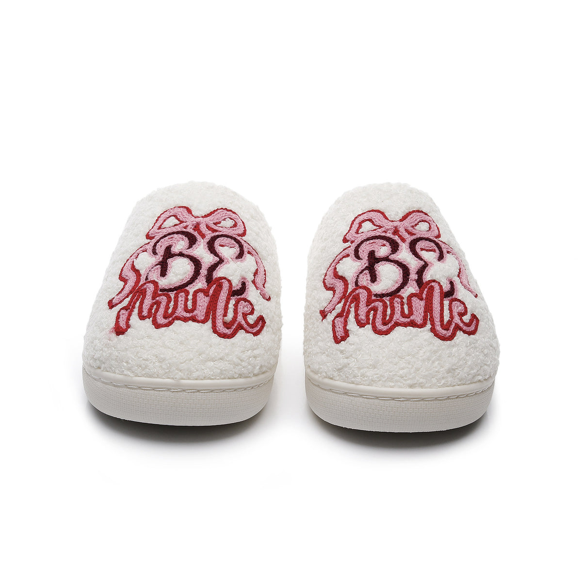 Chaussons Moumoute Brodés Cœur Bochausson