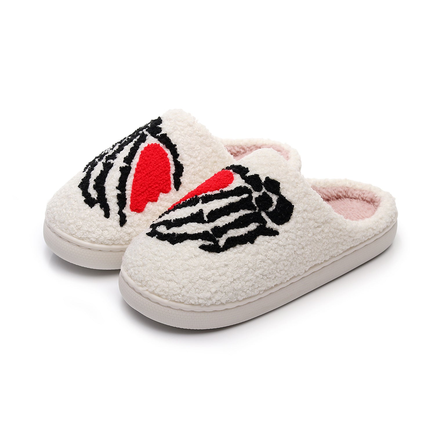 Chaussons Moumoute Cœur Rock Bochausson
