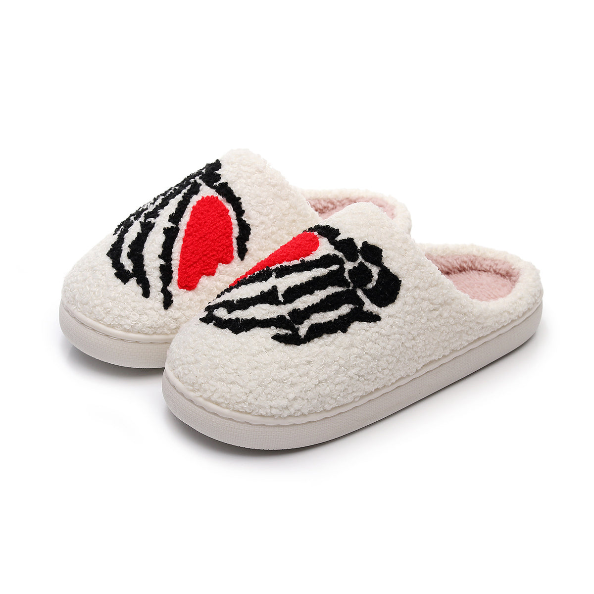 Chaussons Moumoute Cœur Rock Bochausson