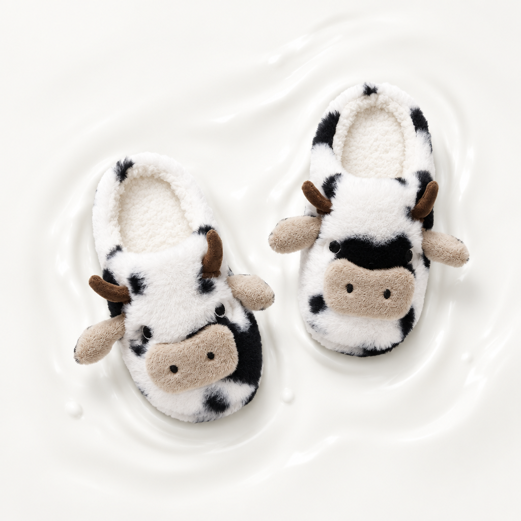 Chaussons Moumoute Vache