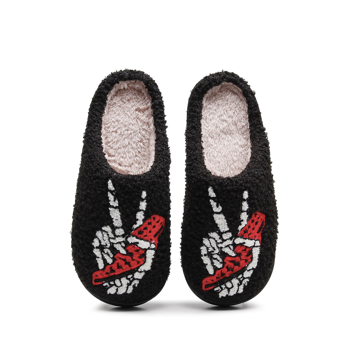 Chaussons Moumoute Main Squelette Bochausson