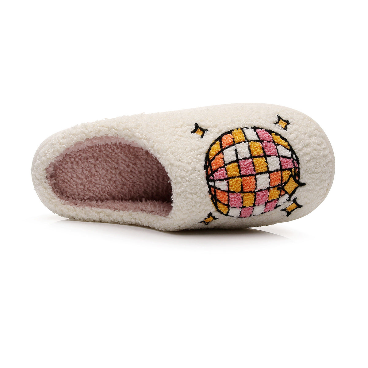 Chaussons Moumoute Boule Disco Bochausson