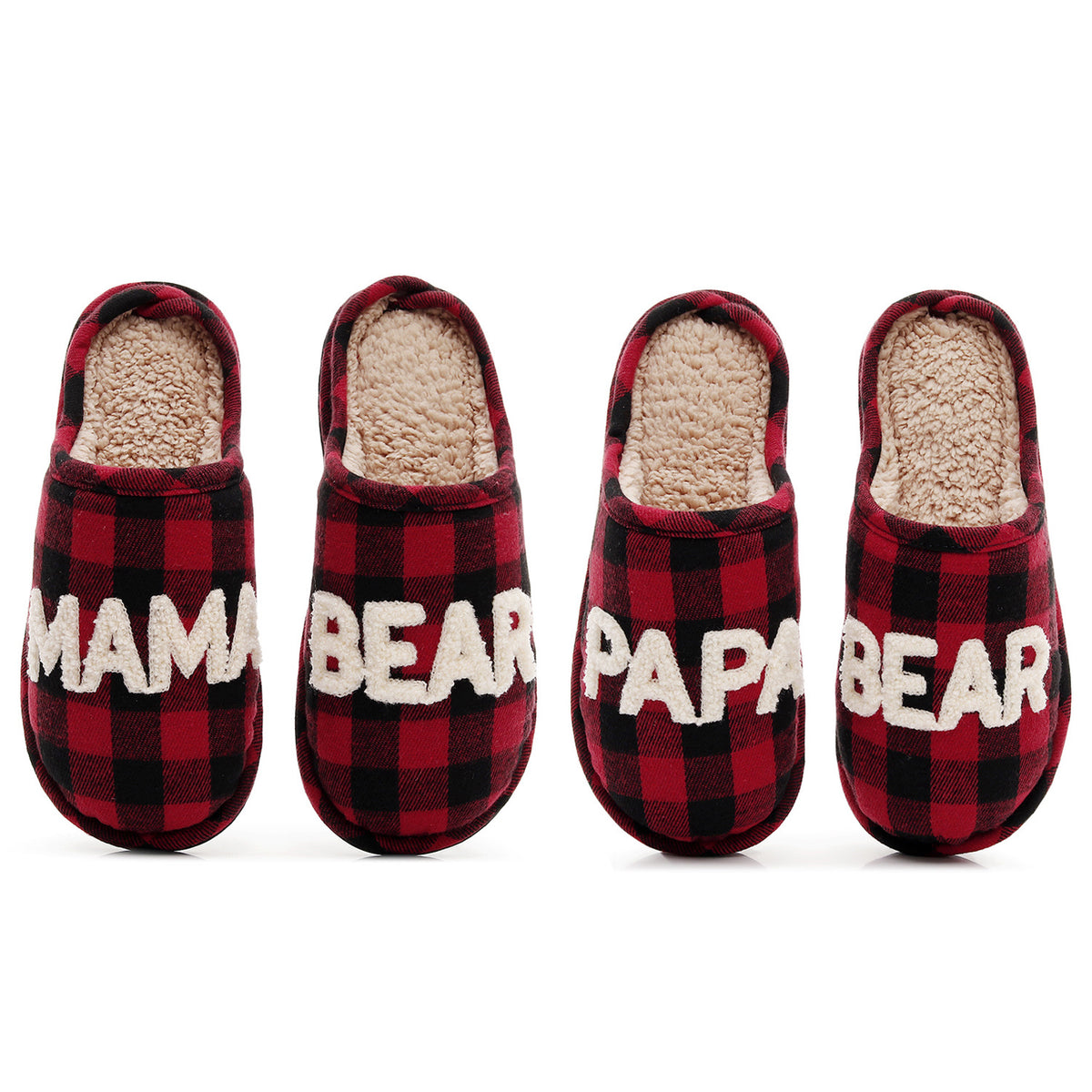 Chaussons à Carreaux pour Maman Bochausson