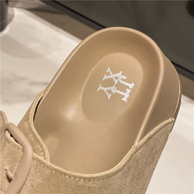 Chaussons femme été sandales