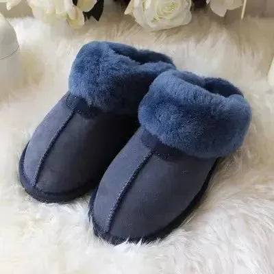 Chaussons Mules pour Homme Mouton Retourné
