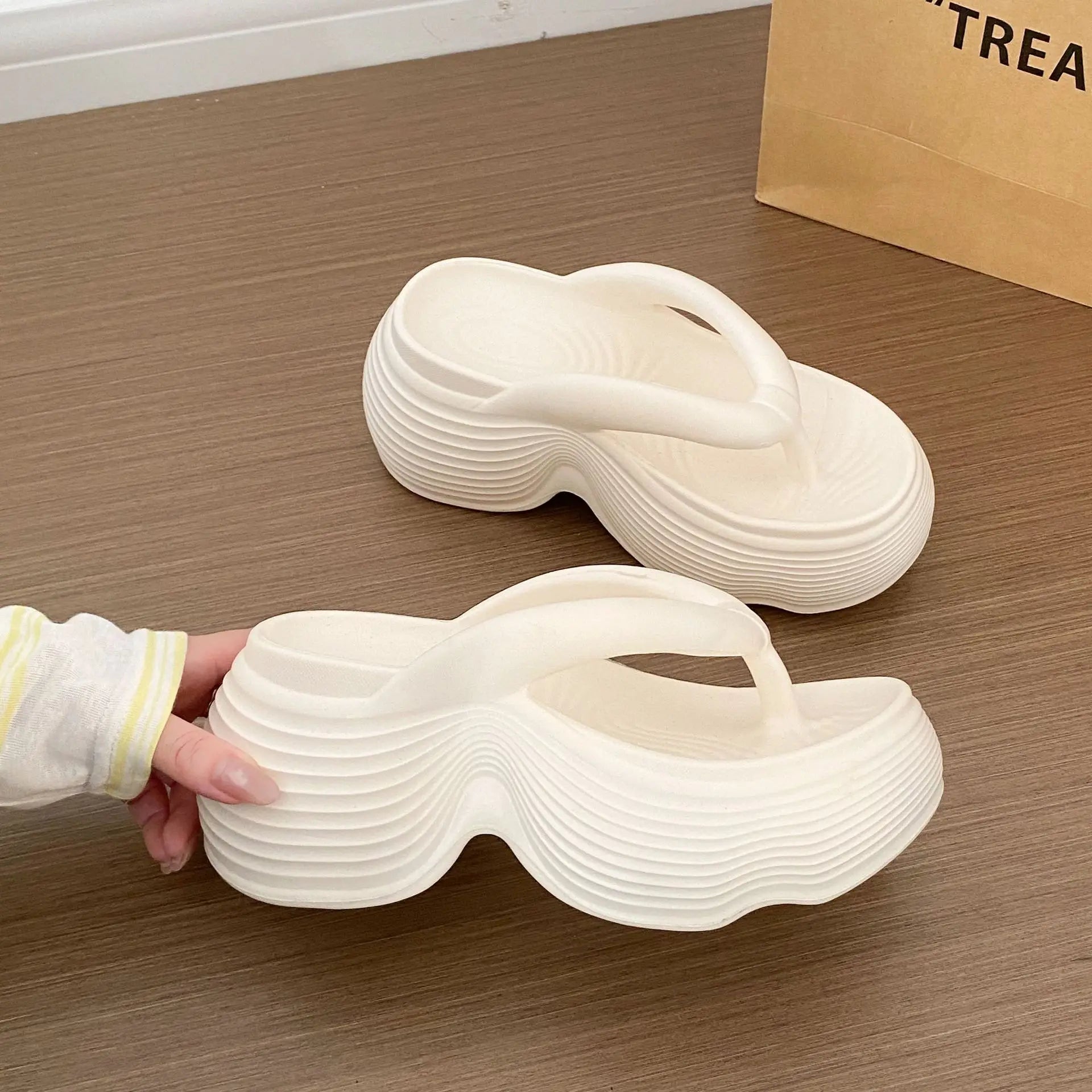 Tongs Femme Plateforme