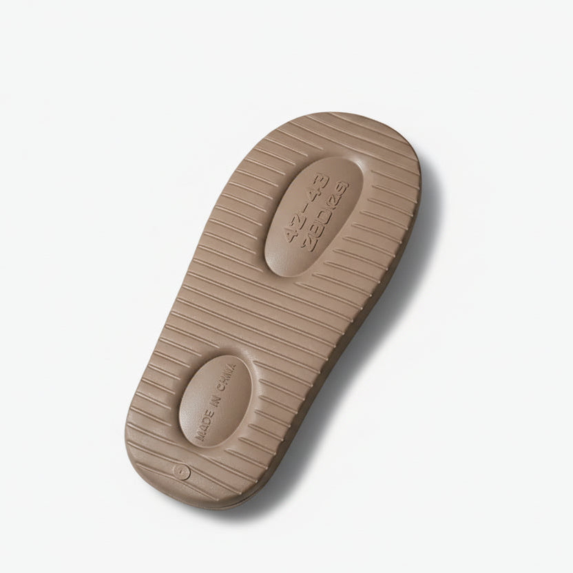 Chaussons Homme Fourrure Marron