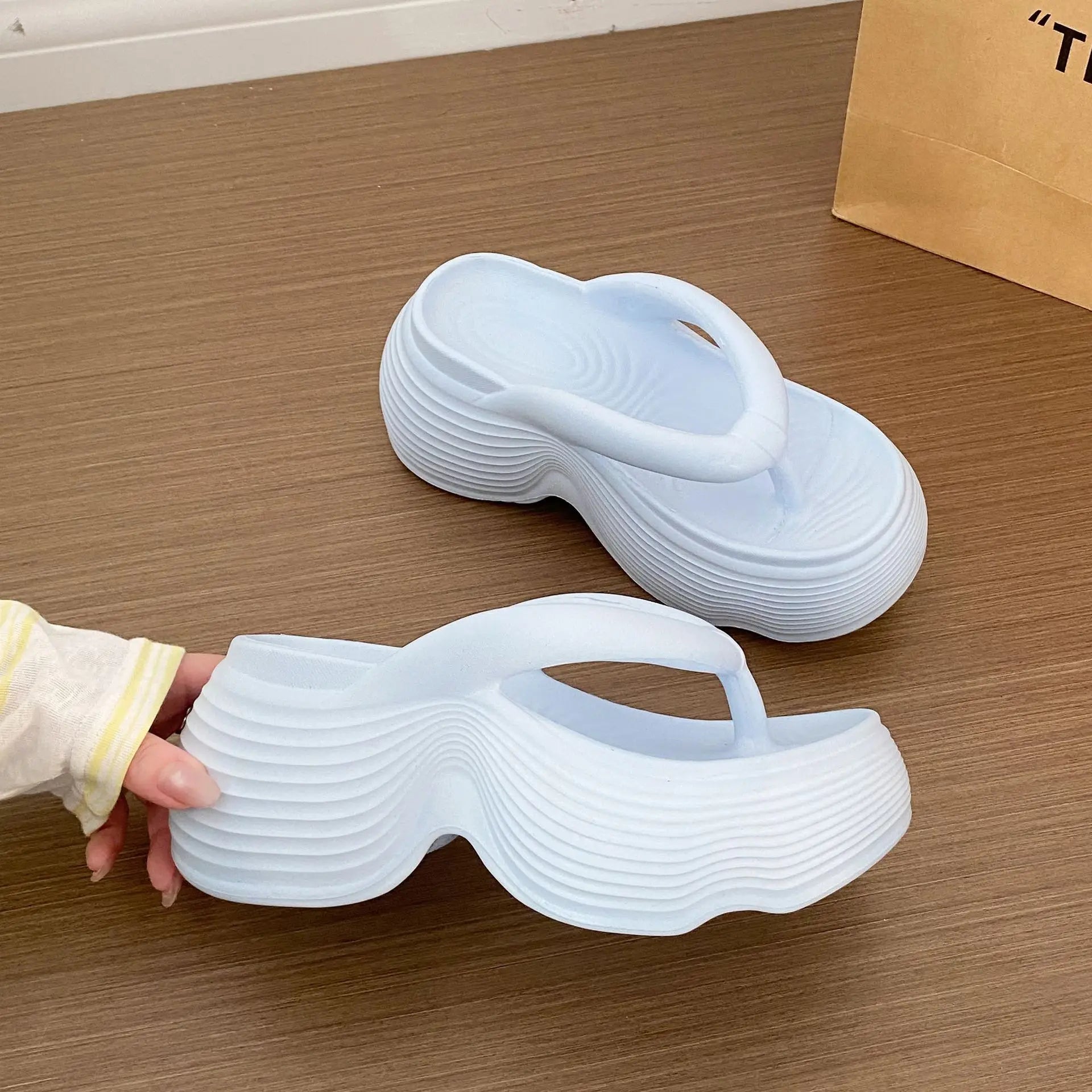 Tongs Femme Plateforme