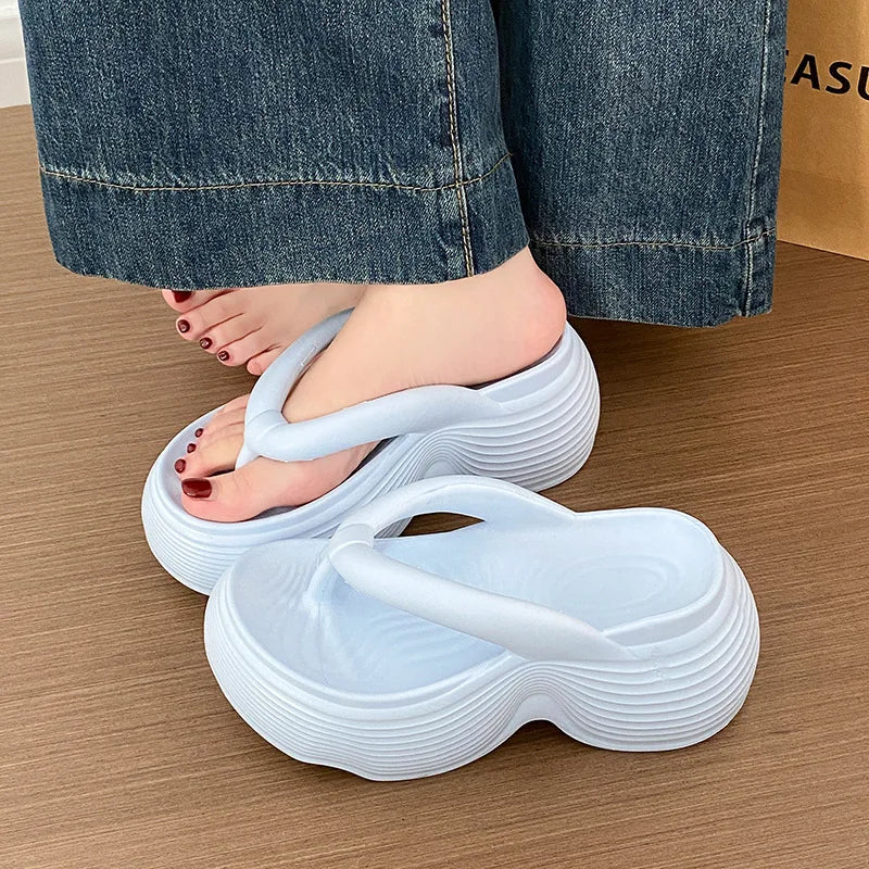Tongs Femme Plateforme