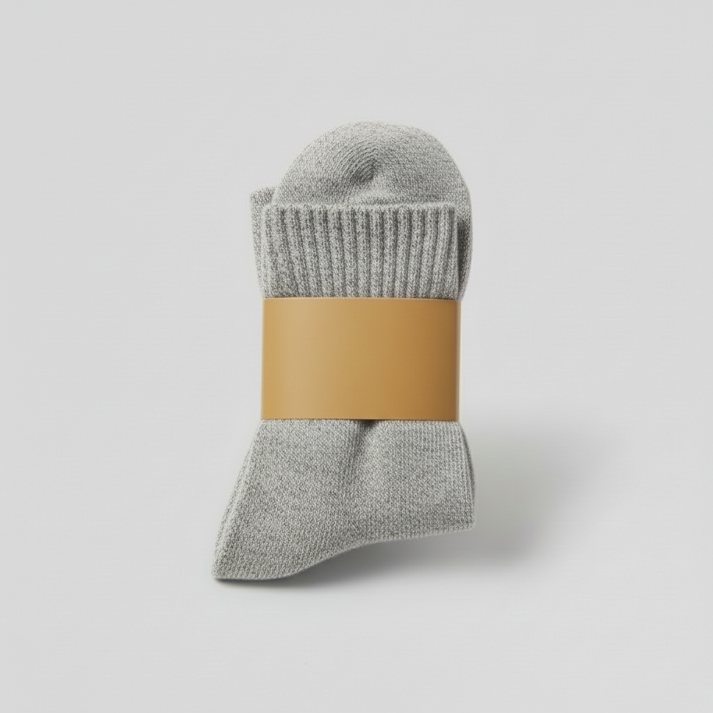 4 Paires de Chaussettes Premium en Laine Merinos