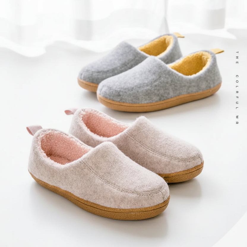 Chaussons Chauds en Feutre