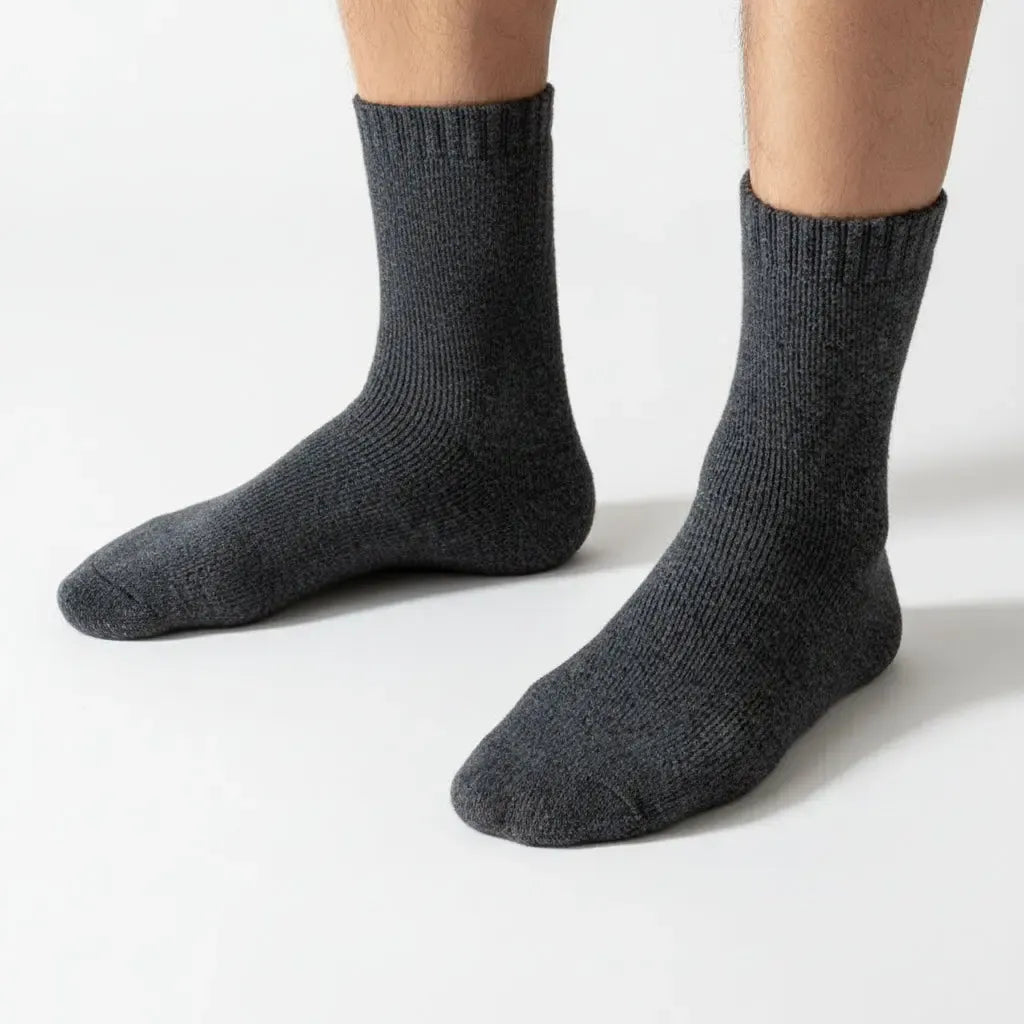 4 Paires de Chaussettes Premium en Laine Merinos