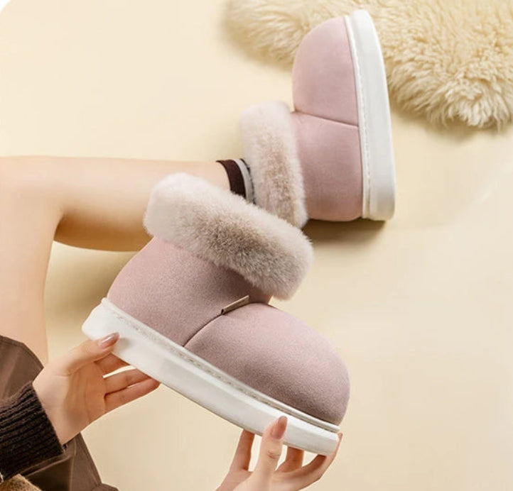 Chaussons montants très chauds