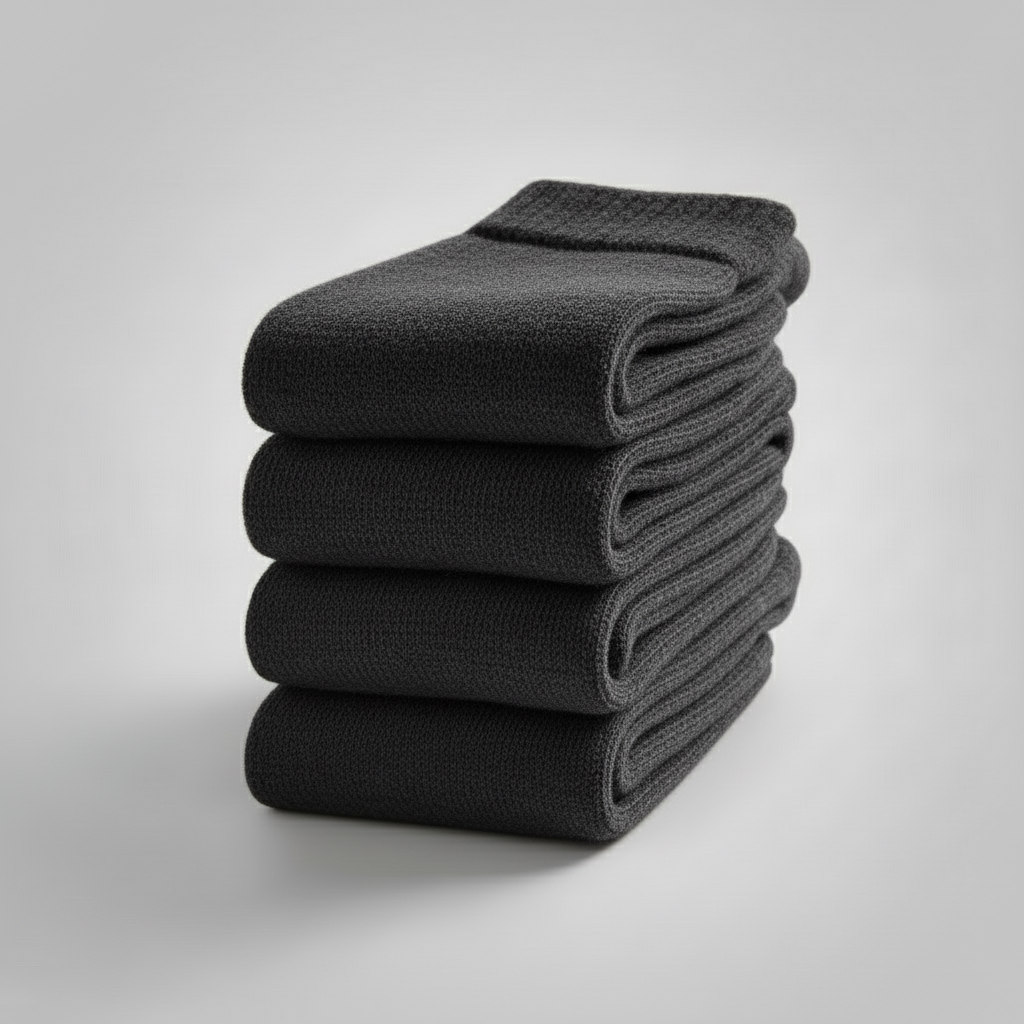 4 Paires de Chaussettes Premium en Laine Merinos