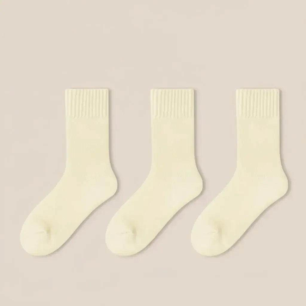 3 Paires de Chaussettes Confort Thermique