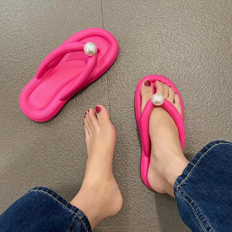 Tongs avec Perle