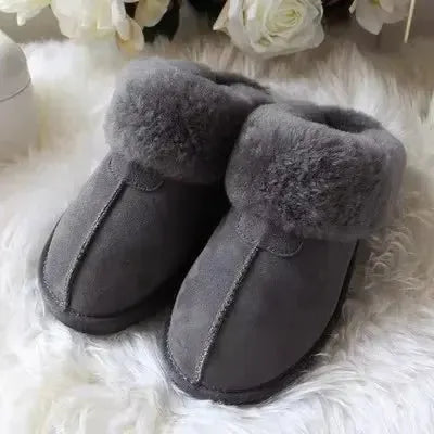 Chaussons Mules pour Homme Mouton Retourné