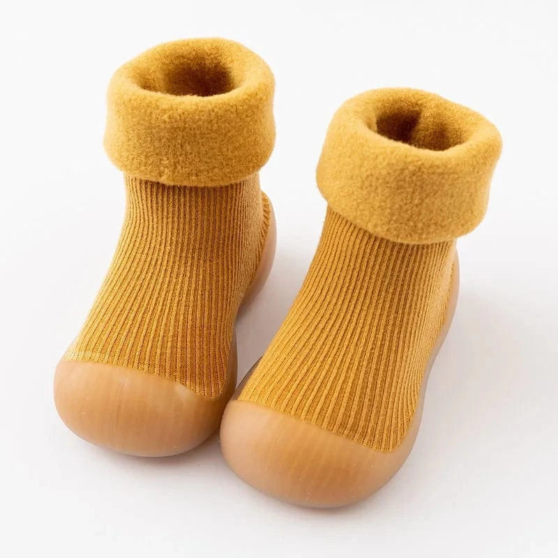 Chaussettes Antidérapantes pour Bébé Jaune moutarde / 3 - 6 mois