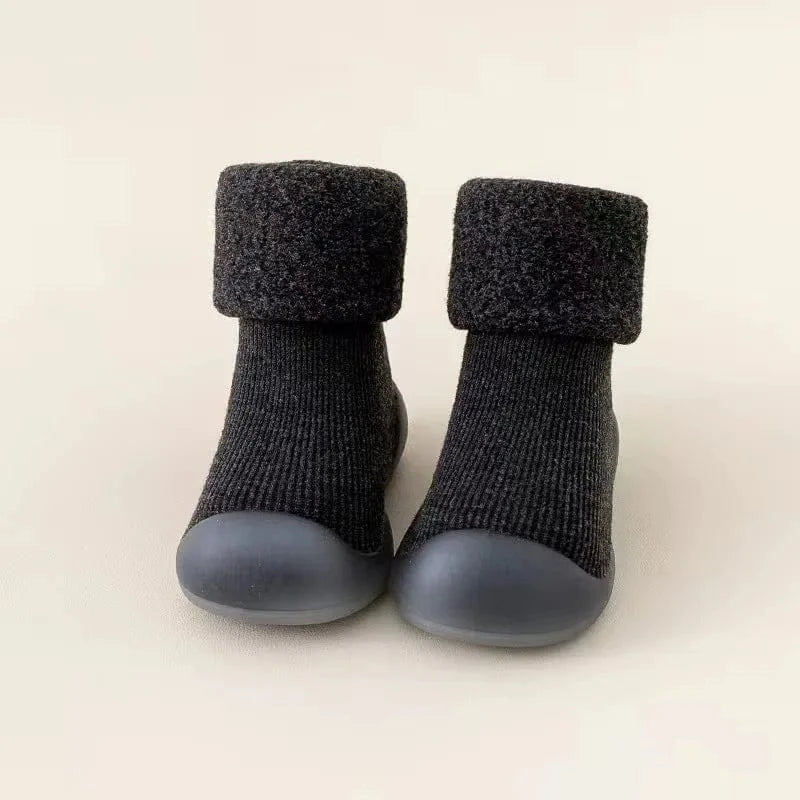 Chaussettes Antidérapantes pour Bébé Noir / 3 - 6 mois