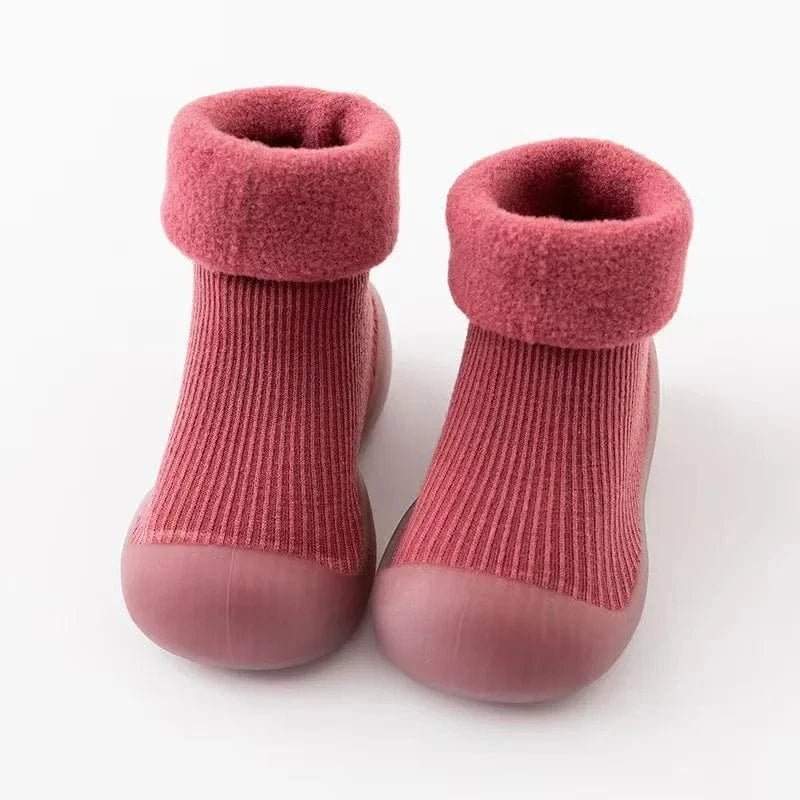 Chaussettes Antidérapantes pour Bébé Rouge clair / 3 - 6 mois