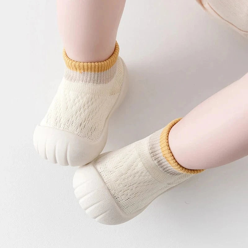 Chaussettes avec Semelle en Caoutchouc pour Bébé