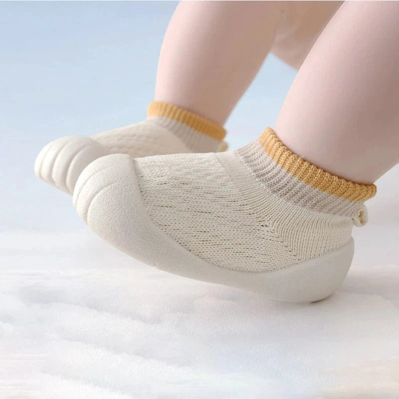 Chaussettes avec Semelle en Caoutchouc pour Bébé