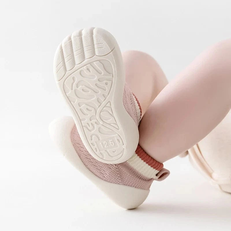 Chaussettes avec Semelle en Caoutchouc pour Bébé