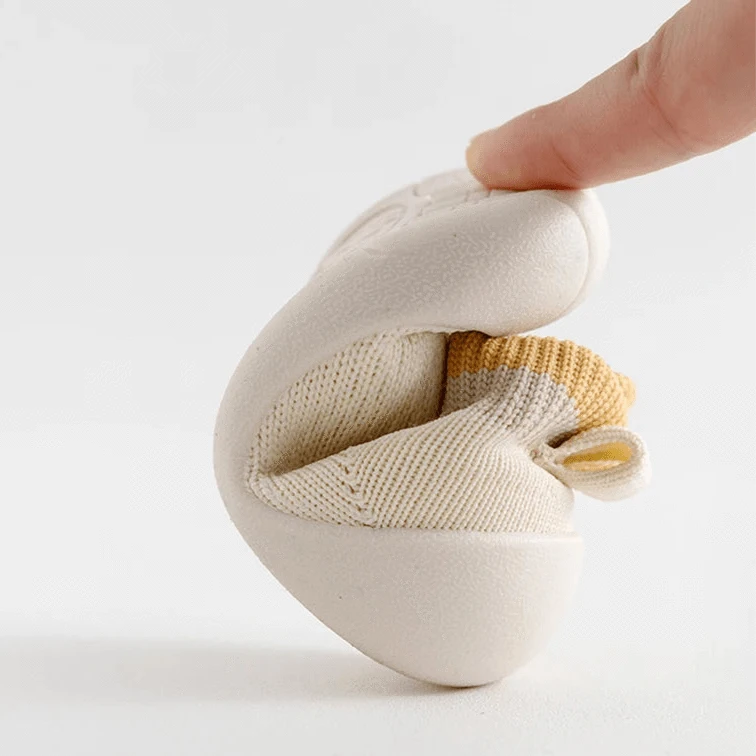 Chaussettes avec Semelle en Caoutchouc pour Bébé