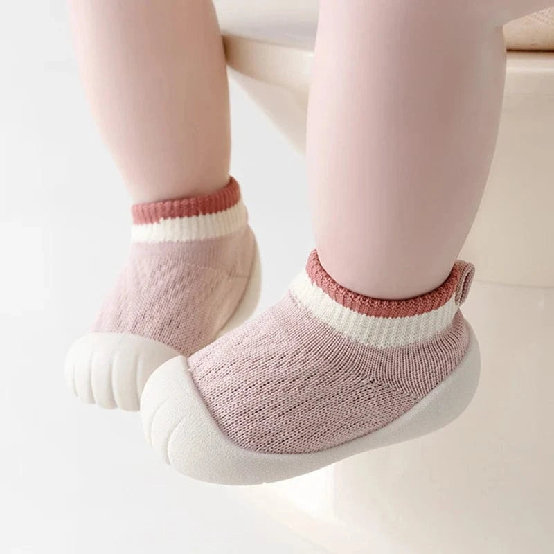 Chaussettes avec Semelle en Caoutchouc pour Bébé