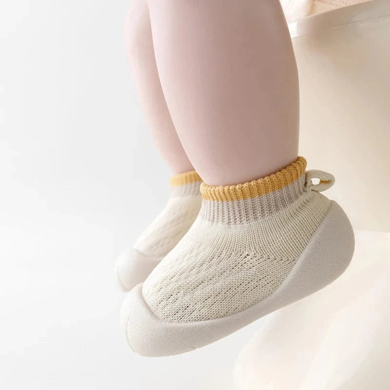 Chaussettes avec Semelle en Caoutchouc pour Bébé