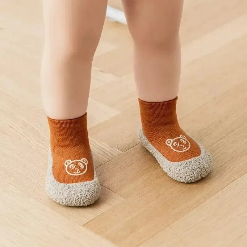 Chaussettes avec Semelle pour Bébé